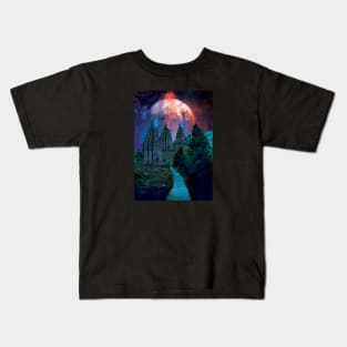 Temple Space Outer Galaxy Kids T-Shirt